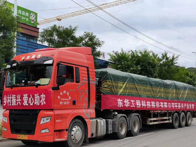 2022年8月，東華科技帶領(lǐng)企業(yè)全體員工開(kāi)展消費(fèi)幫扶